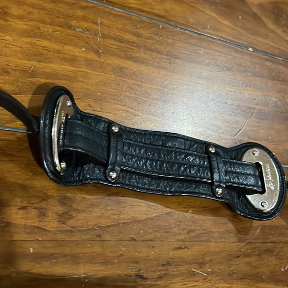 B Makowsky black leather slouch bag - Picture 4 of 16